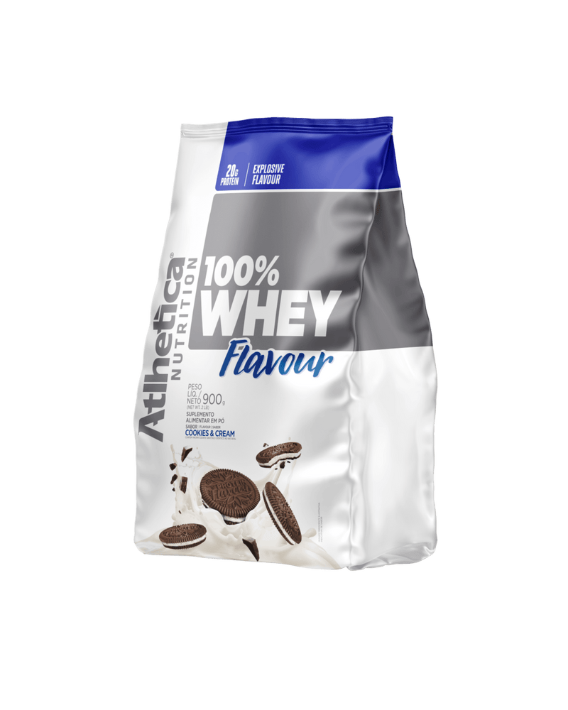 100% Whey Flavour Cookies&Cream Pacote
