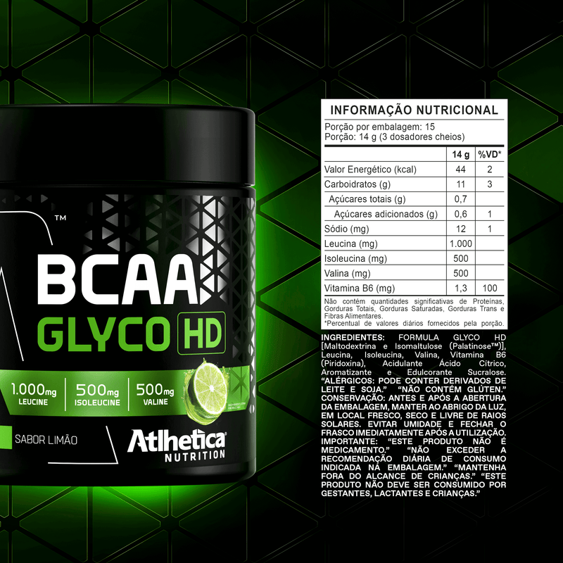 BCAA Glyco HD 210g - Limão