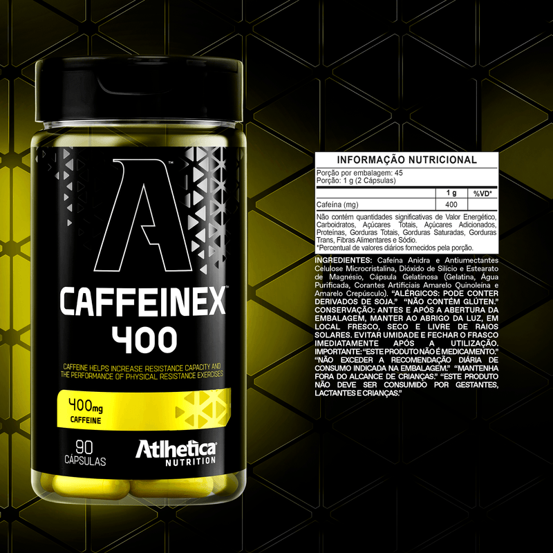 Caffeinex 400 - 90 Cápsulas