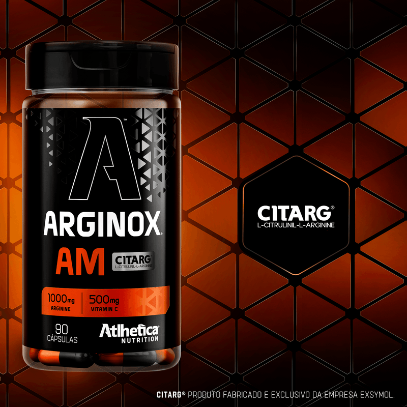 Arginox AM ARGININE+CITARG®+VITC - 90 Cápsulas