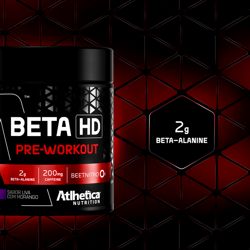 Beta HD Pre Workout Uva com Morango