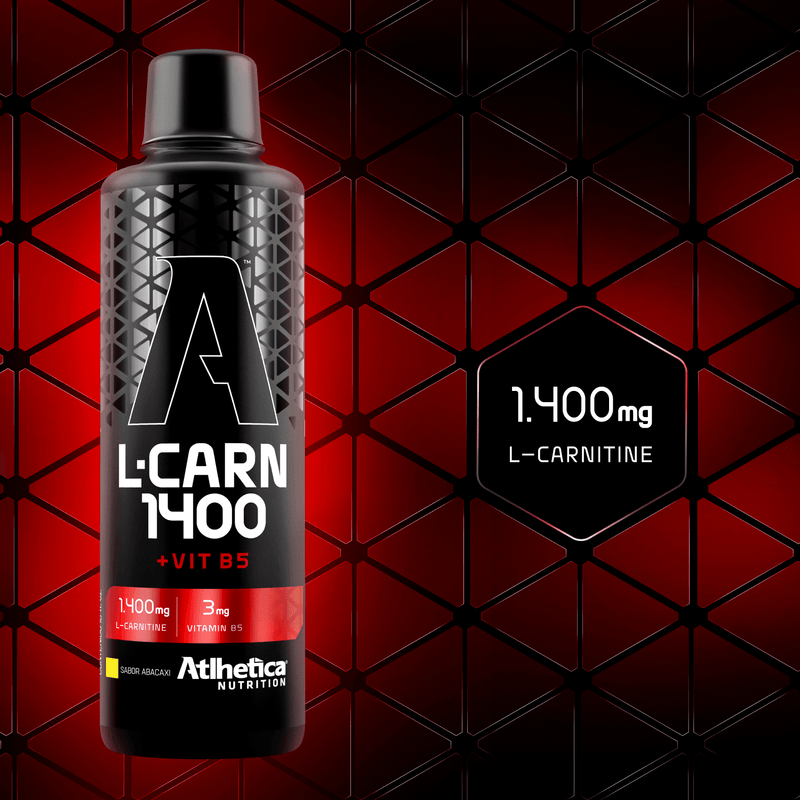 L-Carnitine 1400 480ml - Abacaxi