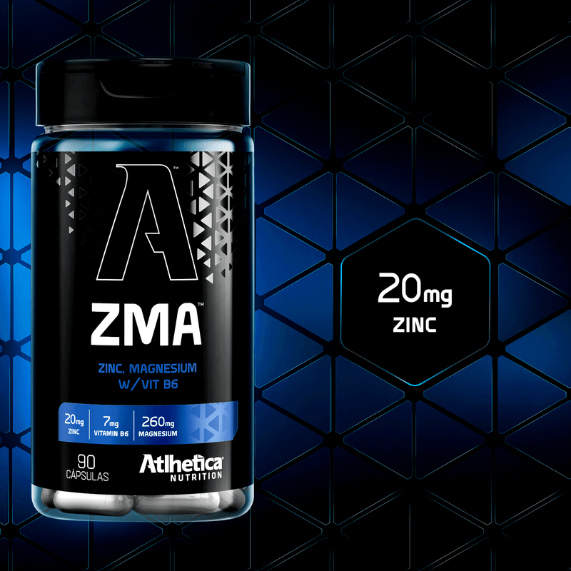 Suplemento ZMA - 90 Cápsulas