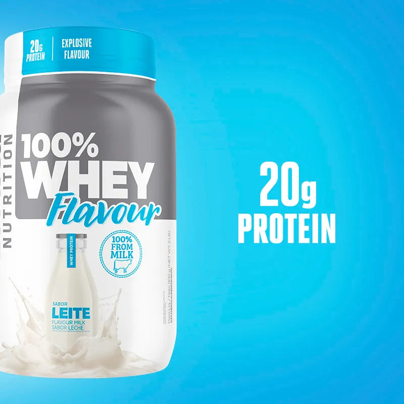 100% Whey Flavour Leite Pote