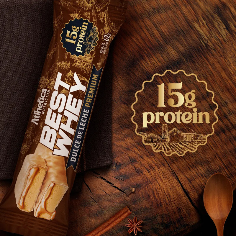 Best Whey Bar 15g Dulce de Leche Premium