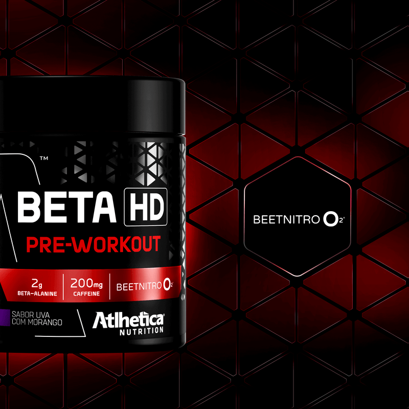 Beta HD Pre Workout Uva com Morango