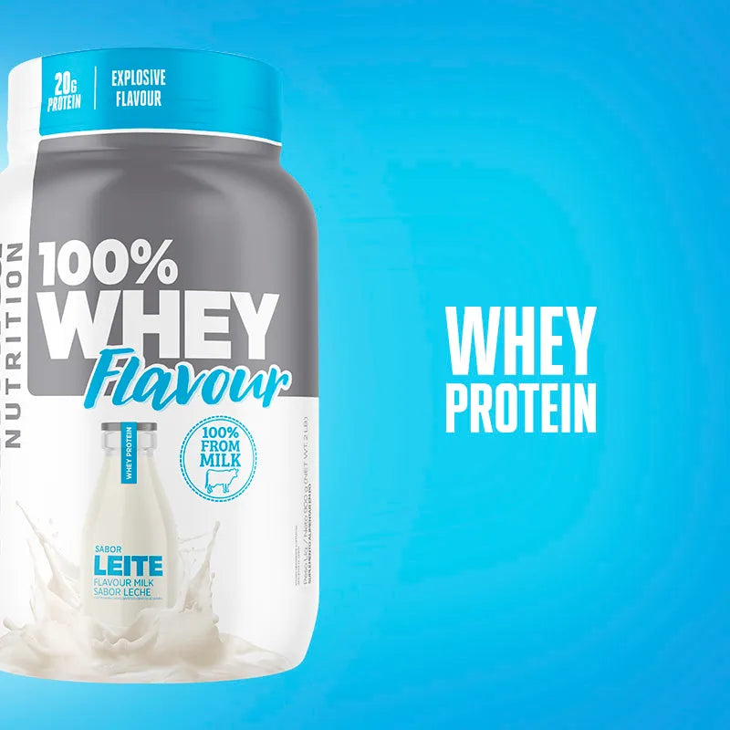 100% Whey Flavour Leite Pote