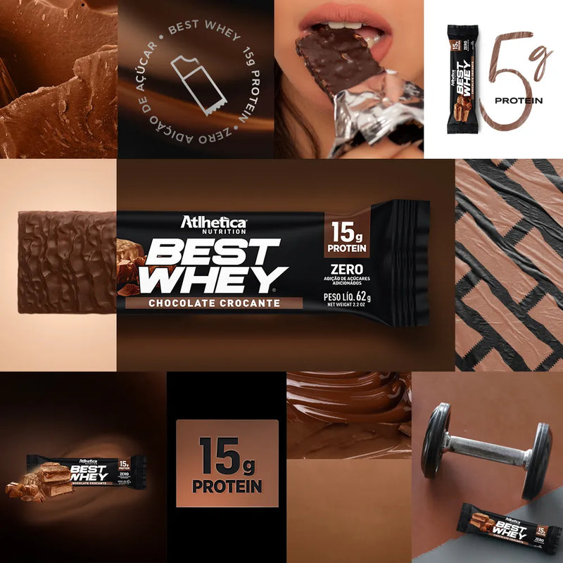 Best Whey Bar Chocolate Crocante