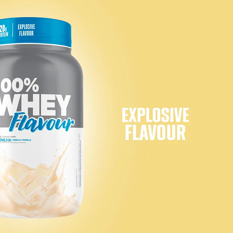 100% Whey Flavour Baunilha Pote