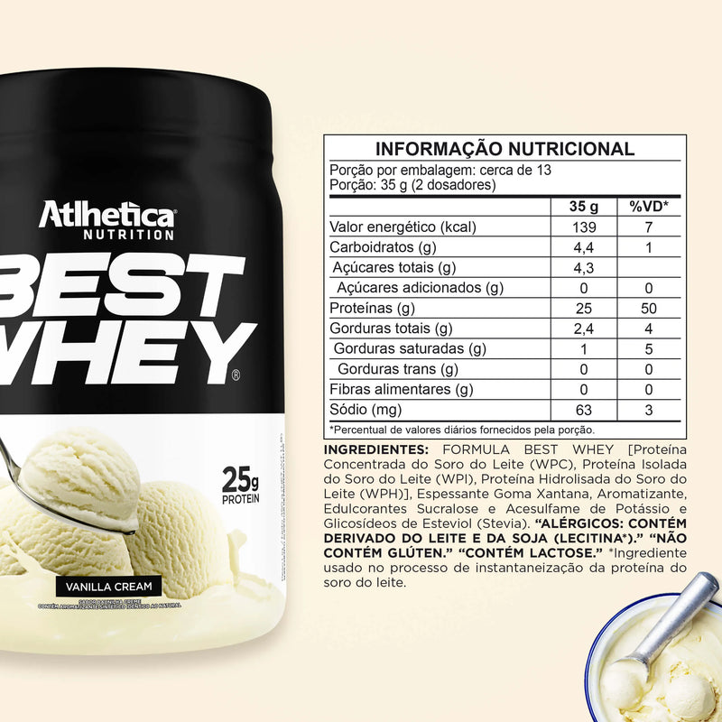 Best Whey Protein Vanilla Cream