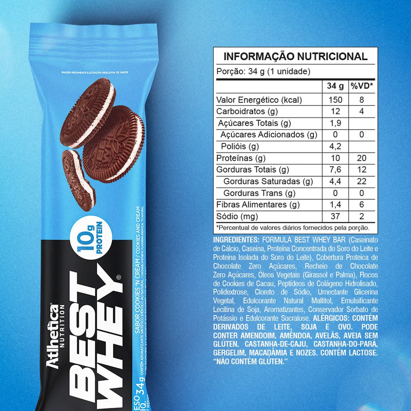 Best Whey Bar Cookies&Cream