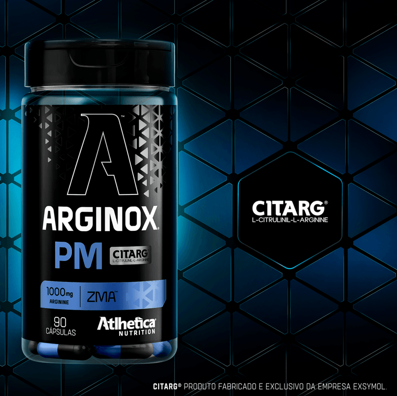 Arginox PM ARGININE+CITARG®+ZMA™- 90 Cápsulas