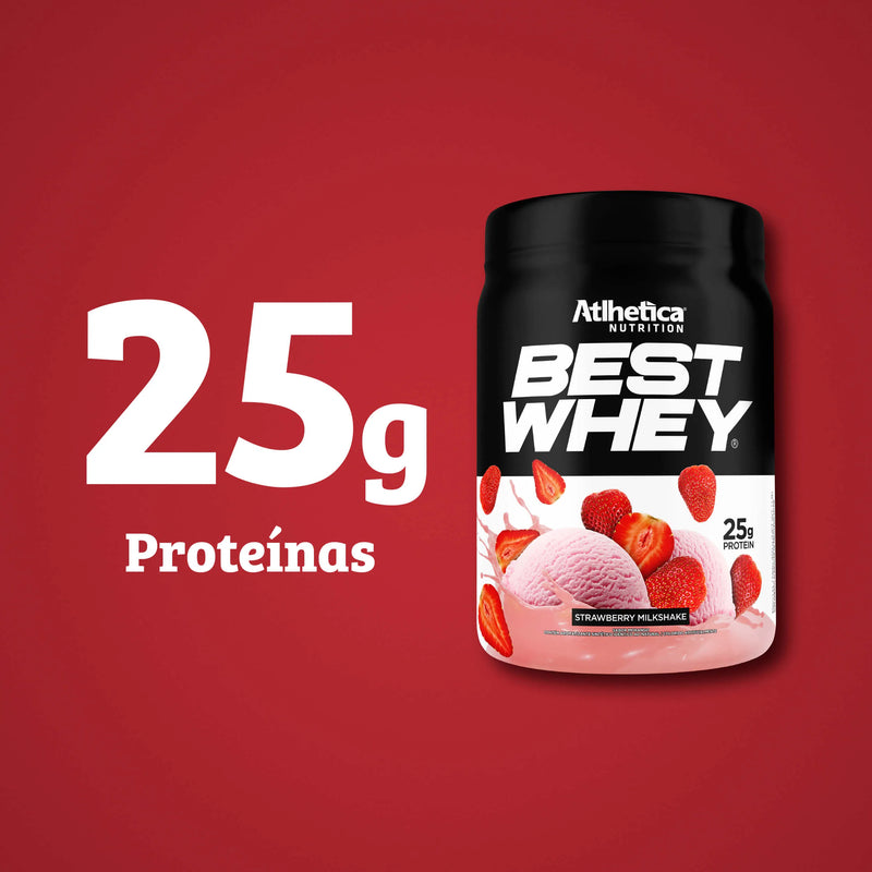Best Whey Protein Strawberry Milk Shake