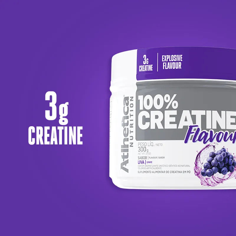 100% Creatine Flavour 300g - Uva