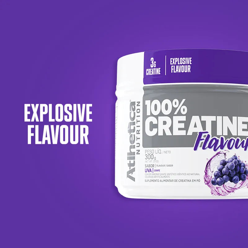100% Creatine Flavour 300g - Uva