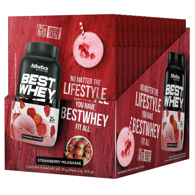 Best Whey Protein Strawberry Milk Shake