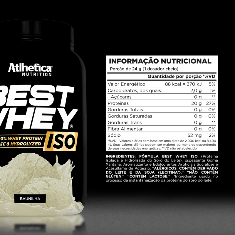 Best Whey Iso Protein Baunilha
