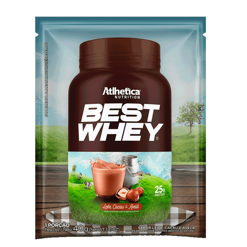 Best Whey Protein - Leite, Cacau & Avelã