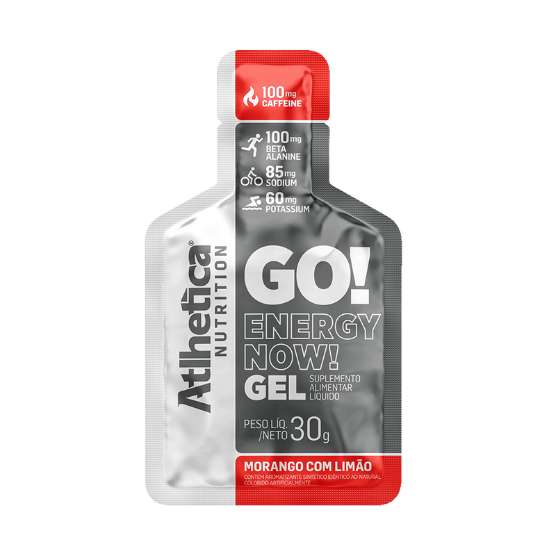 Go! Energy Now Gel Morango com Limão