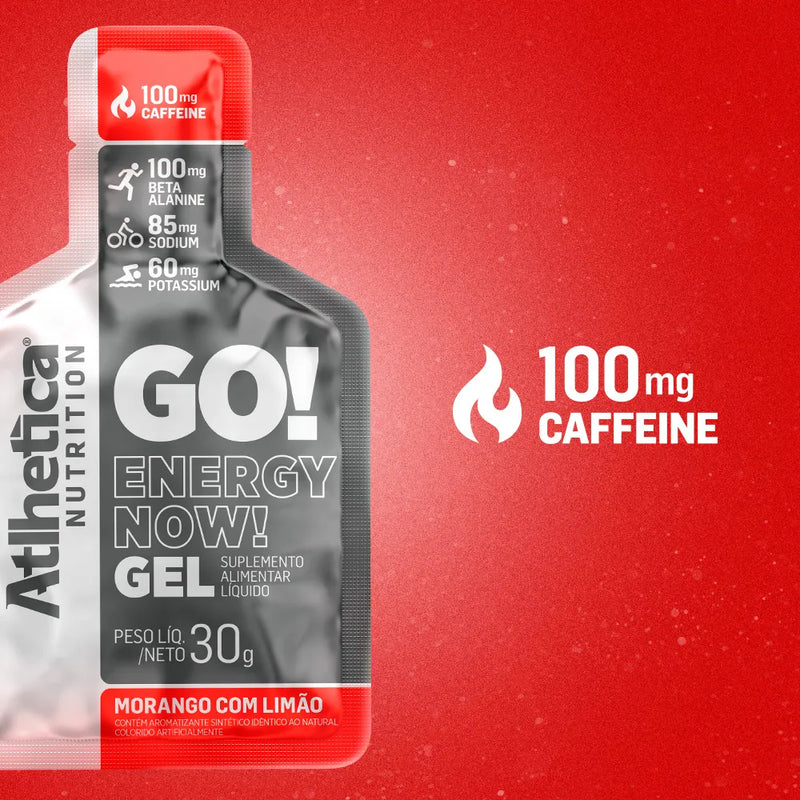 Go! Energy Now Gel Morango com Limão