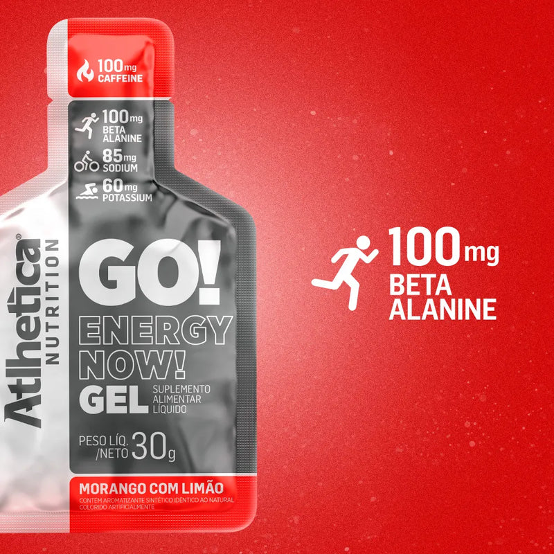 Go! Energy Now Gel Morango com Limão