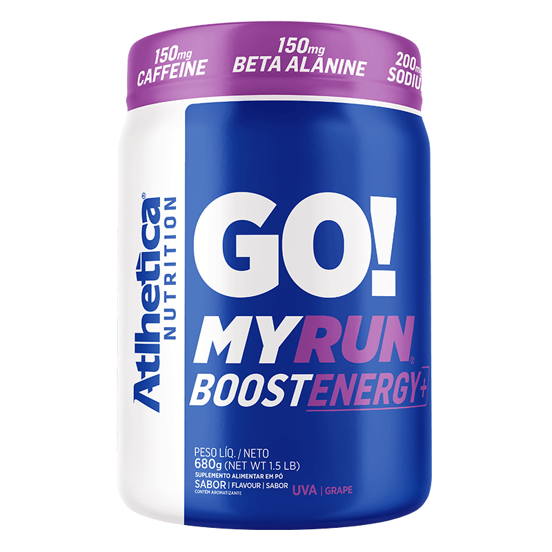 Suplemento Go! My Run Boost Energy+ 680g - Uva