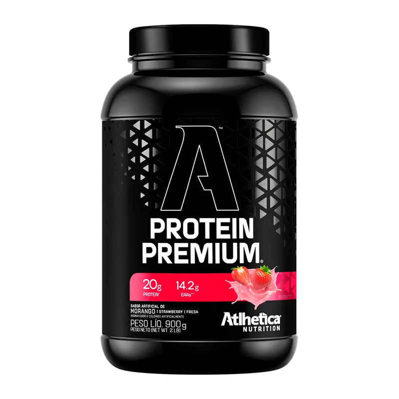 Whey Protein Premium 900g - Morango