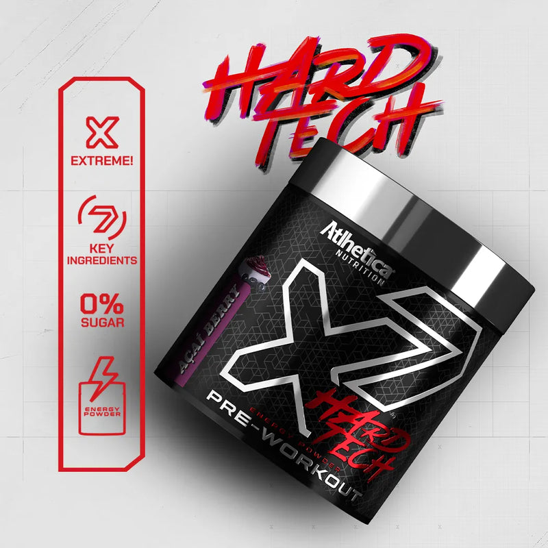 Pré Treino X7 Hard Tech 200g - Açaí Berry