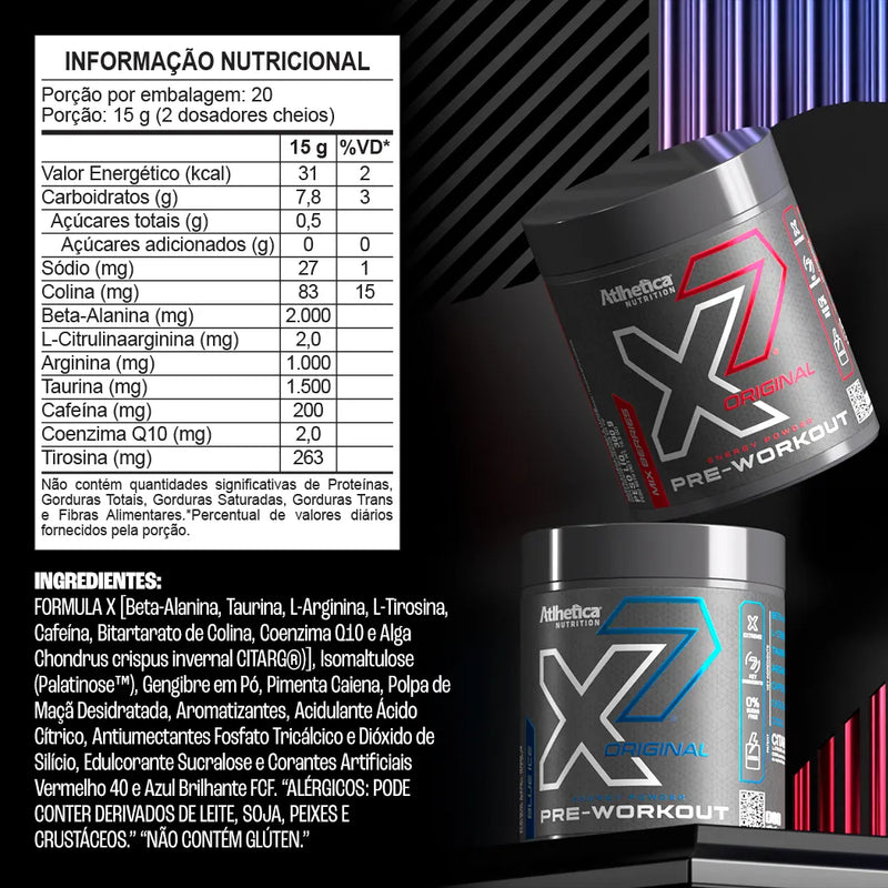 X7 Original Frutas Vermelhas (Mix Berries)