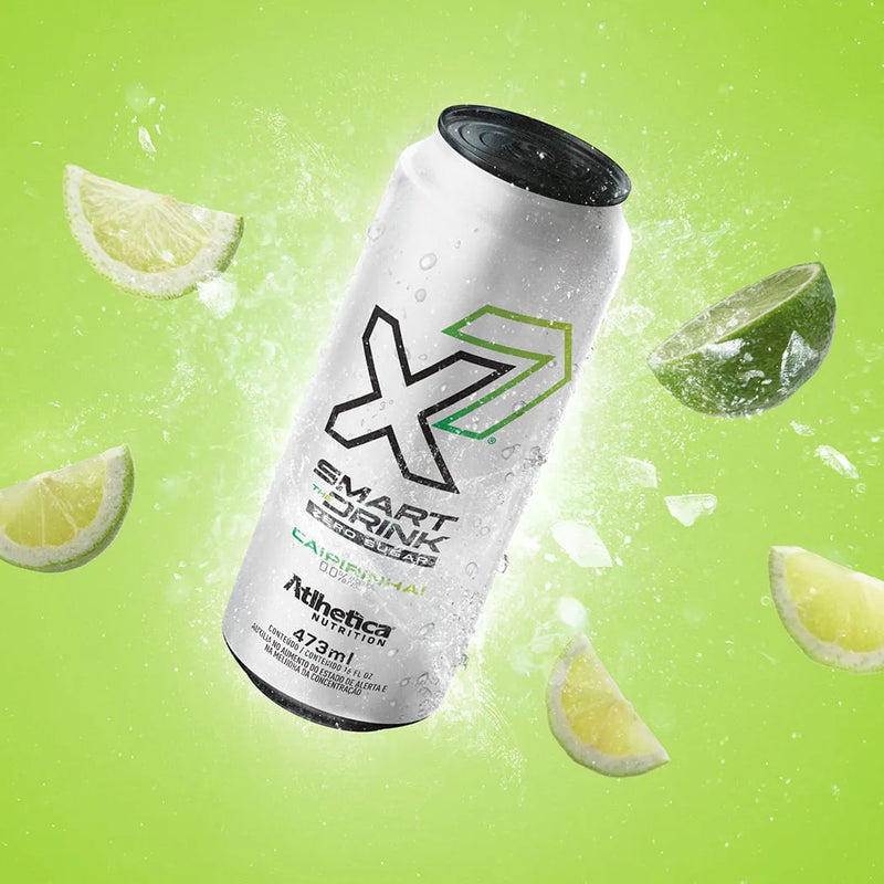 Energético X7 Smart The Drink Pack com 06 unidades de 473ml - Caipirinha