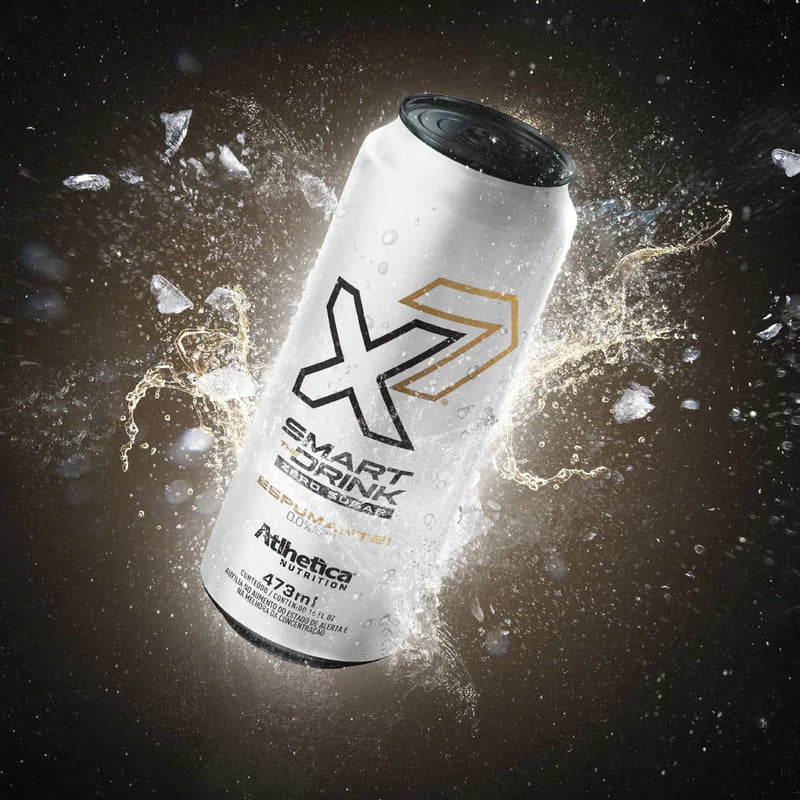 Energético X7 Smart The Drink Pack com 06 unidades de 473ml - Espumante